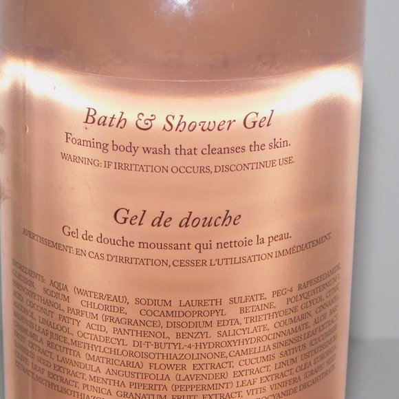 Crabtree & Evelyn Sweet Almond Oil Bath & Shower Gel 500 ml / 16.9 fl oz NEW - Picture 6 of 7